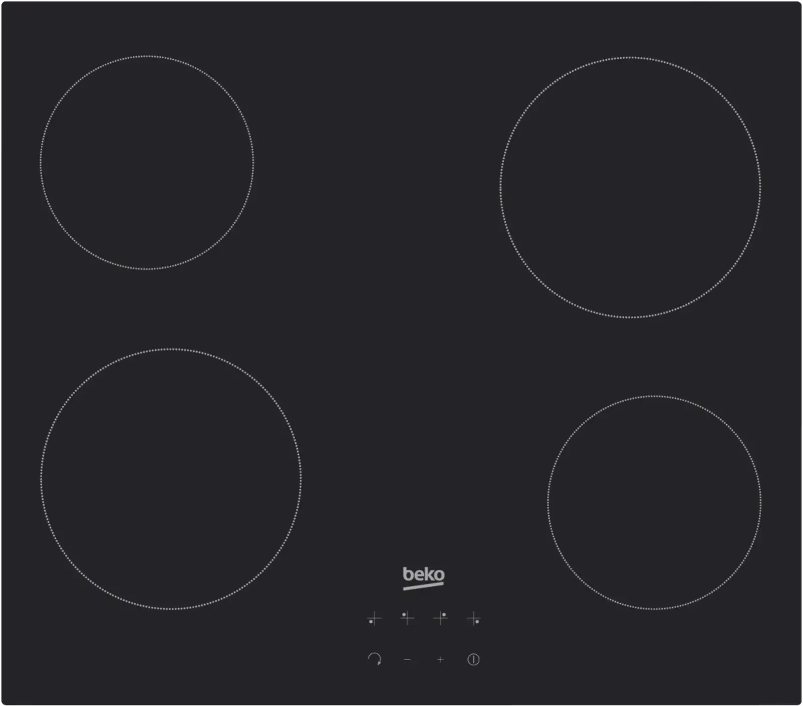 Beko HIC64400E keramische kookplaat