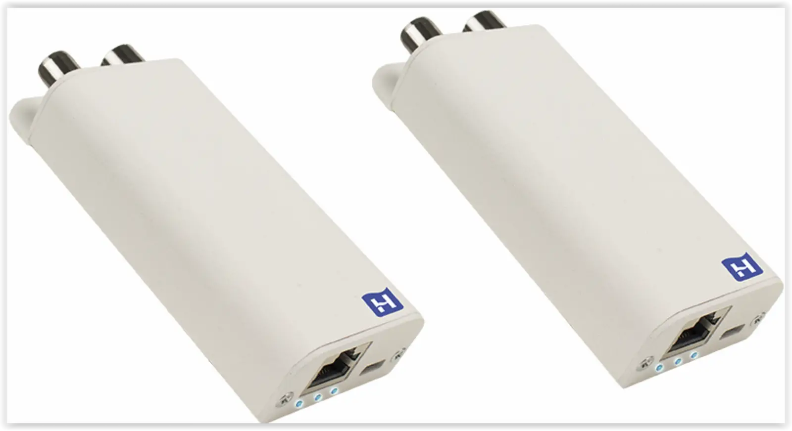 Gigabit internet over coaxadapter set