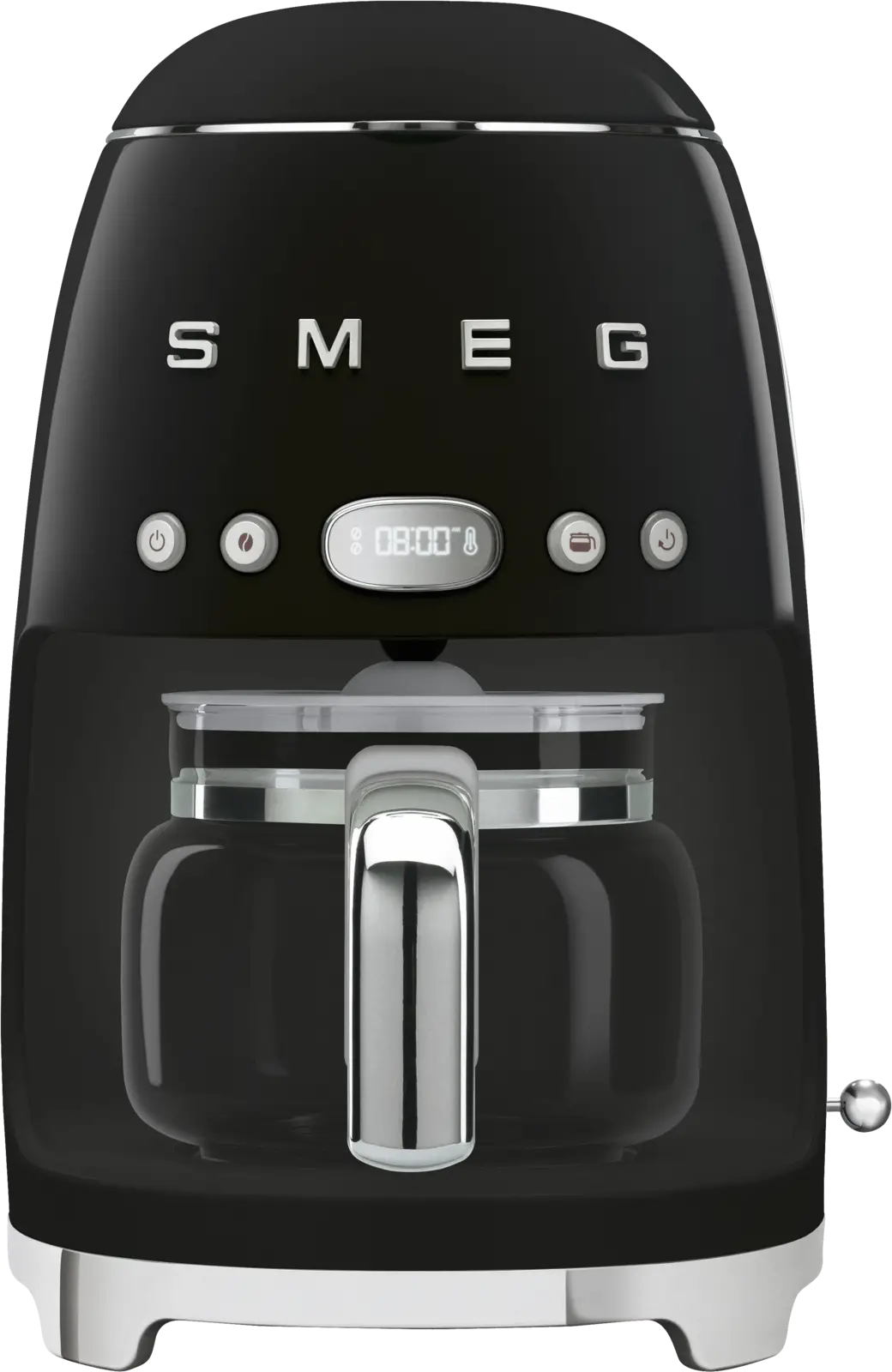 SMEG DCF02BLEU 50's Style Koffiemachine - Filterkoffie - Zwart