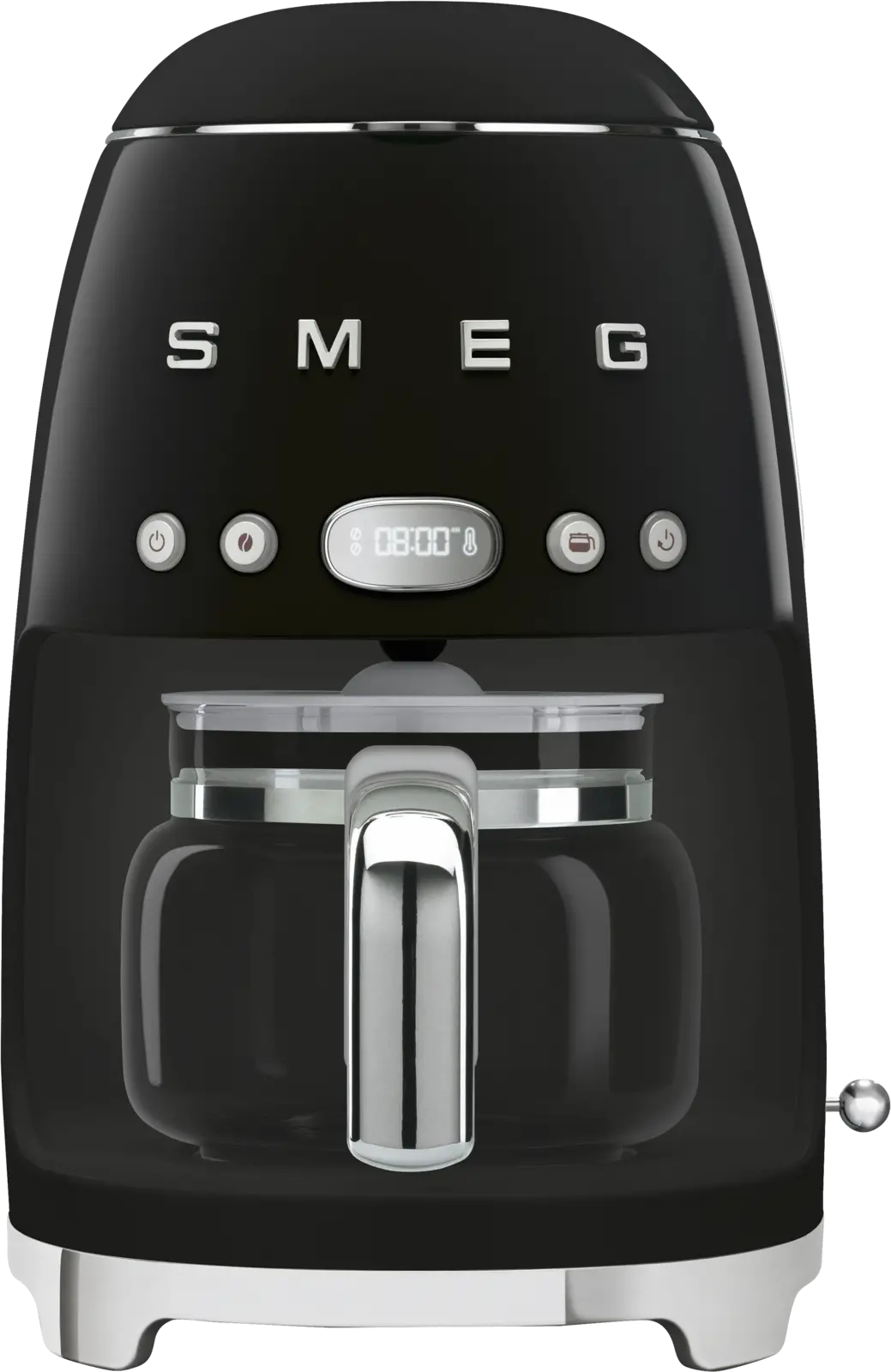 SMEG DCF02BLEU 50's Style Koffiemachine - Filterkoffie - Zwart