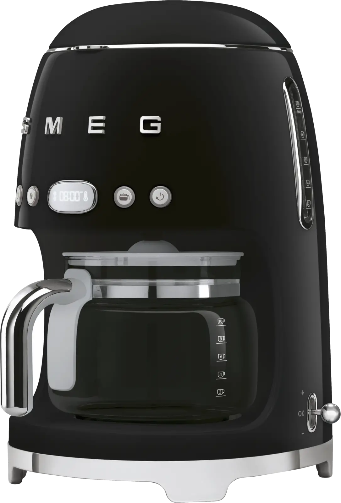 SMEG DCF02BLEU 50's Style Koffiemachine - Filterkoffie - Zwart