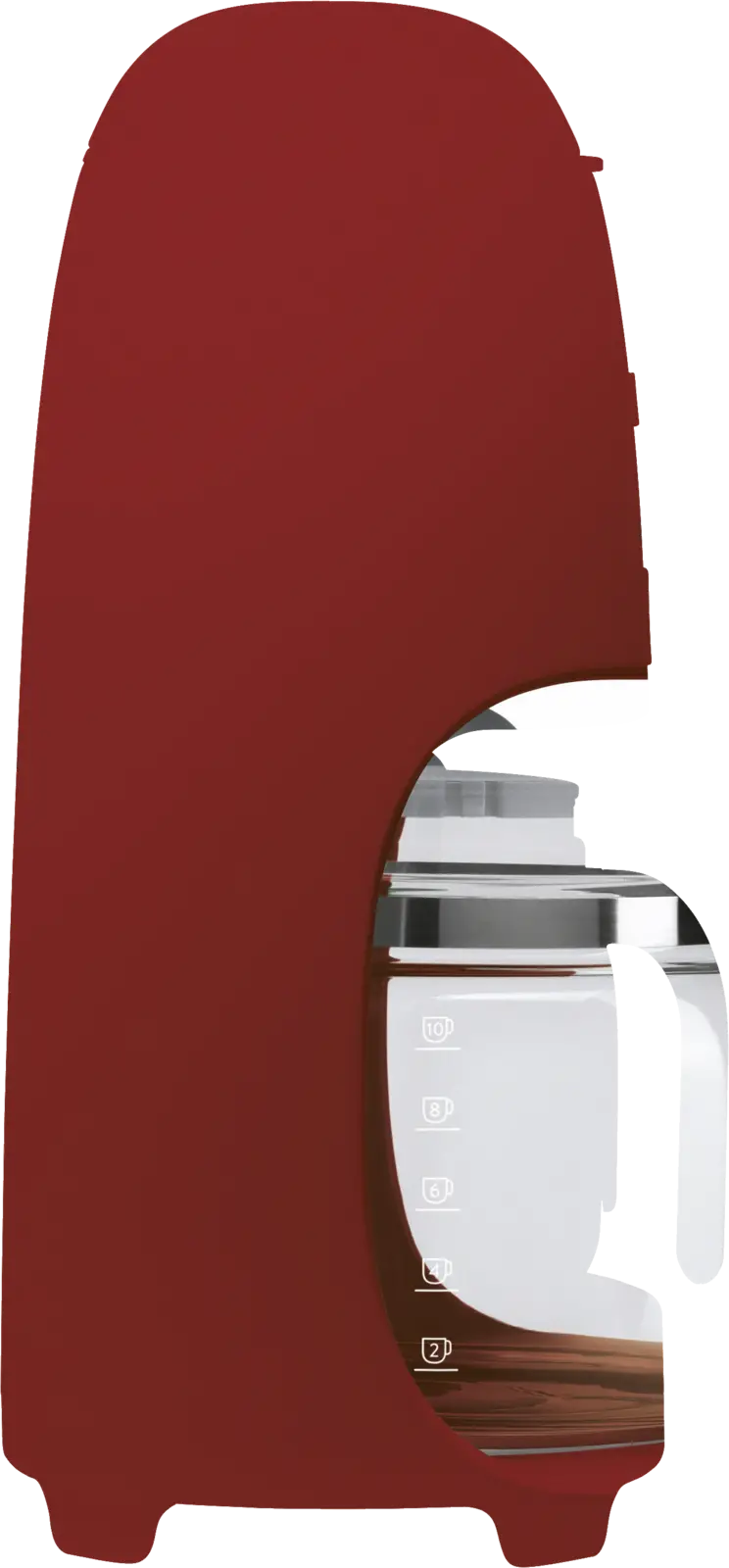 SMEG DCF02RDEU 50's Style Koffiezetapparaat - Filterkoffie
