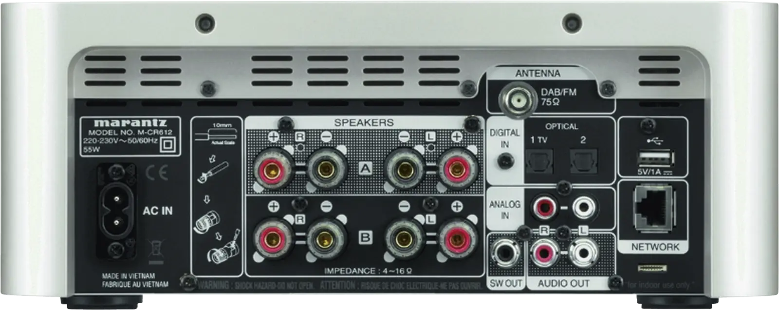 Marantz M-CR612 Melody X Microset