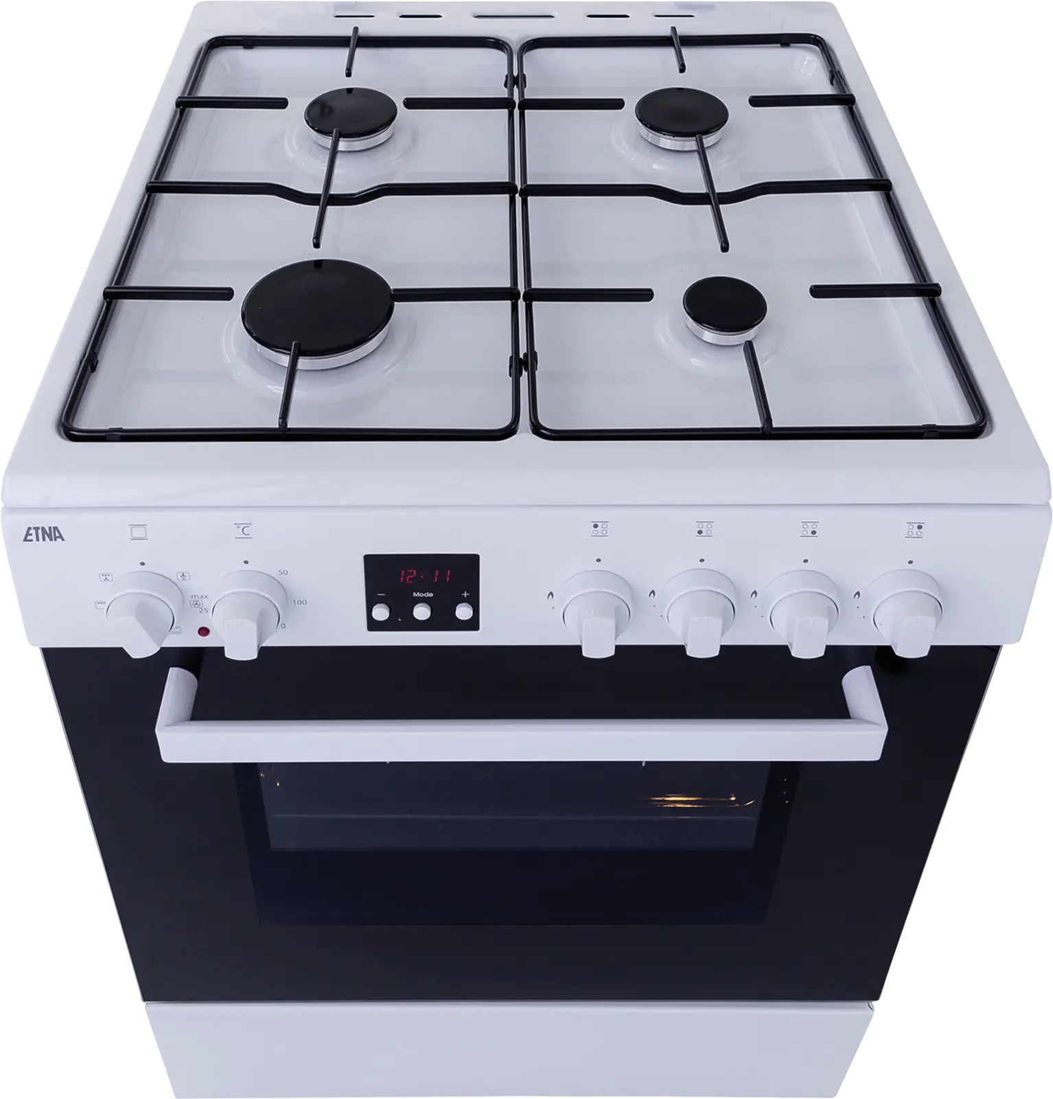 ETNA FGV561WIT Gasfornuis met Oven - 4 Pitten 