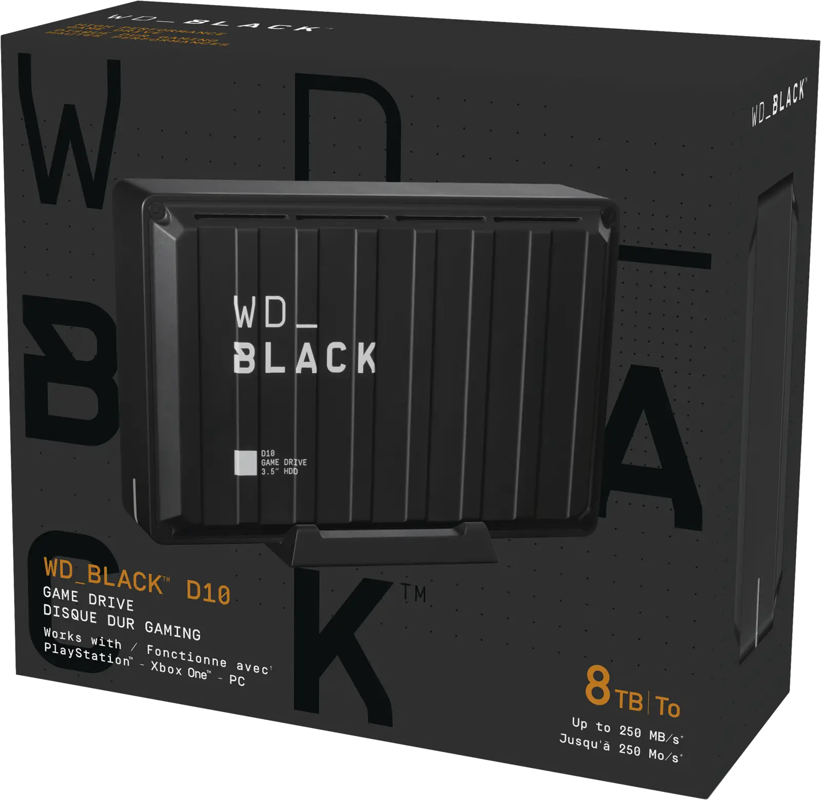 WD Black D10 8TB Game Drive