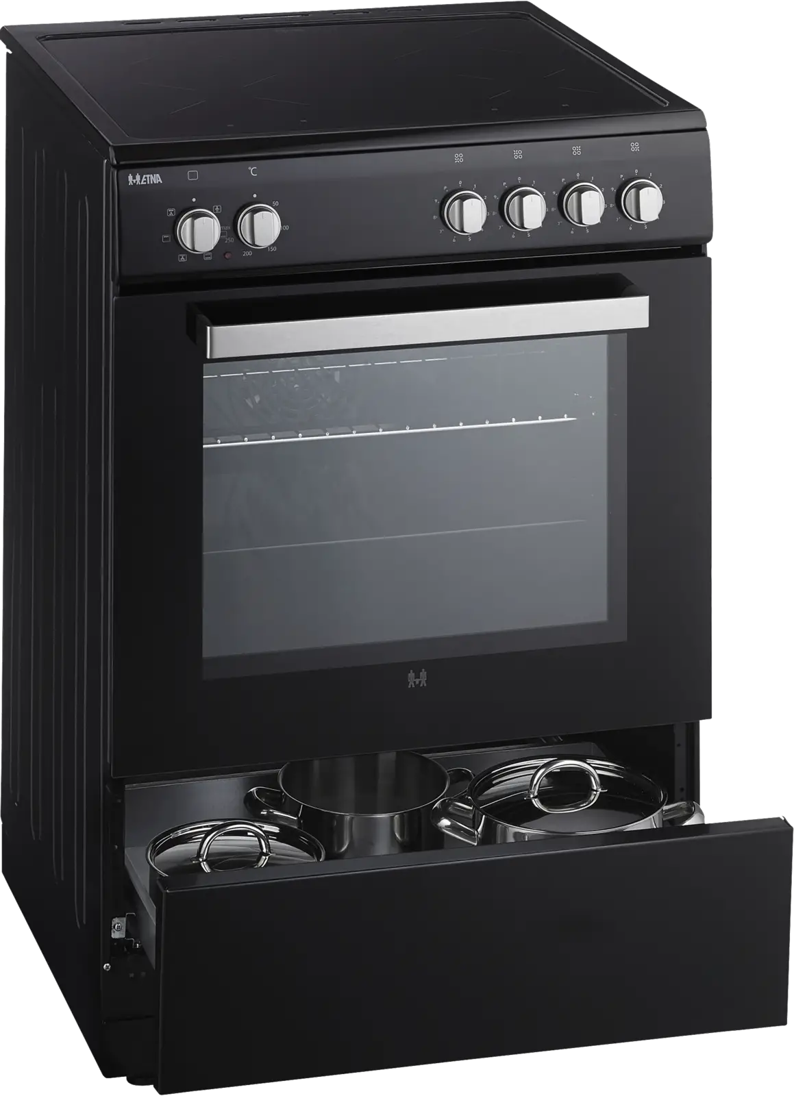 ETNA FIV560ZWA inductie fornuis