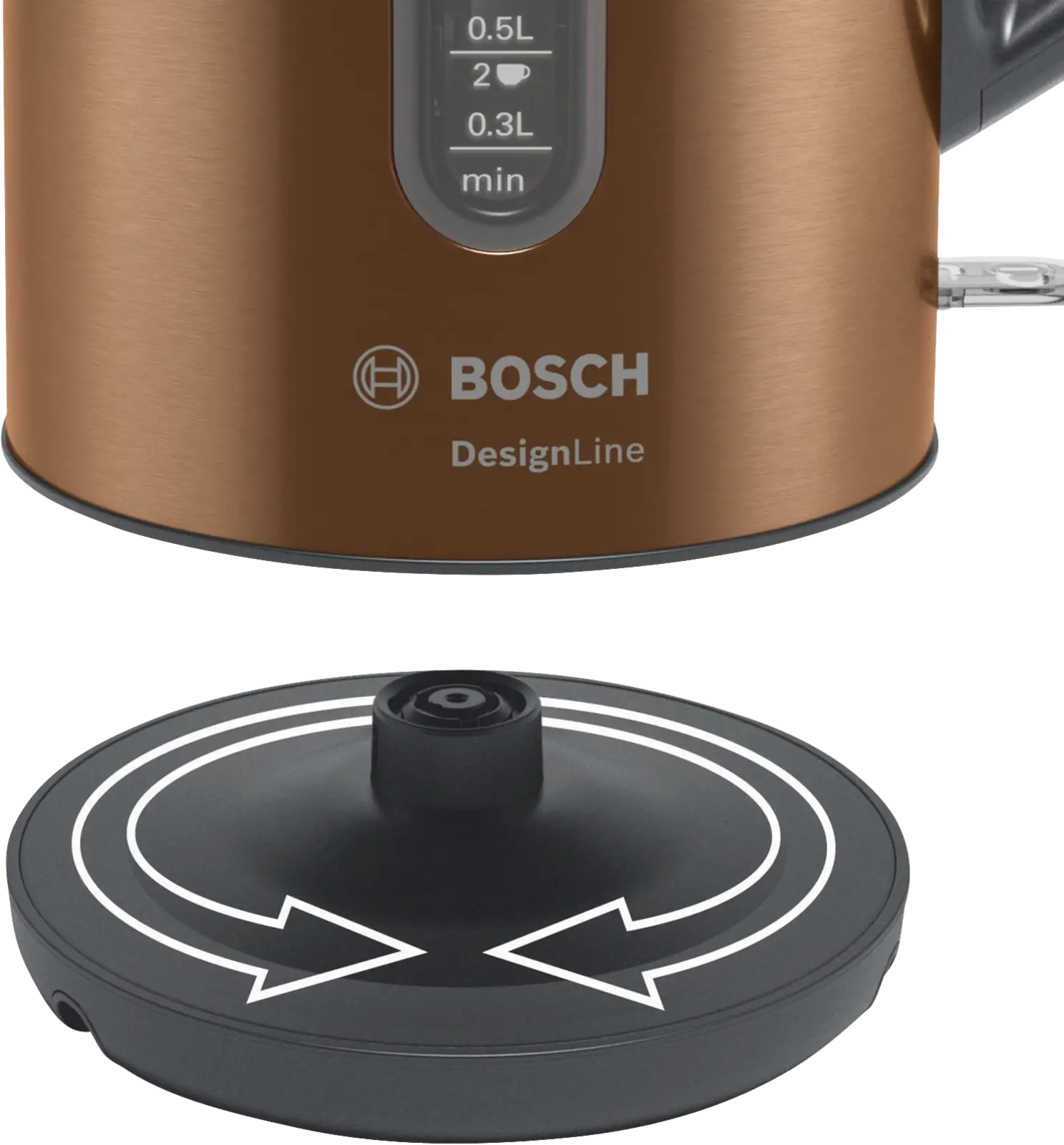 BOSCH TWK4P439 DesignLine Waterkoker - Koper