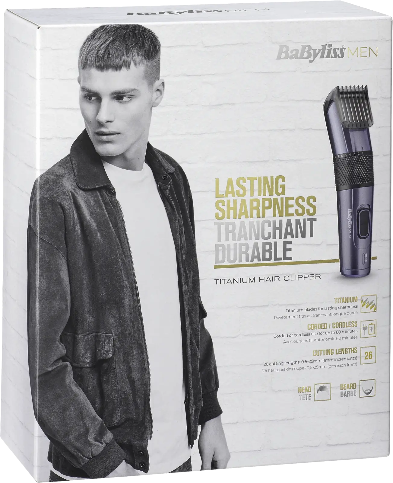 Babyliss E976 Titanium Tondeuse