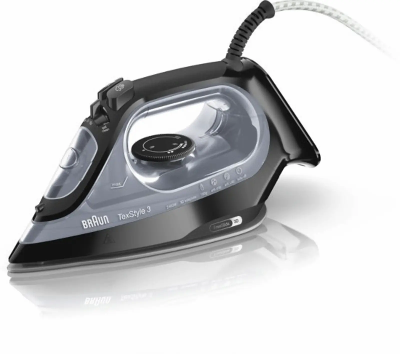 Braun SI3055BK TexStyle 3 Stoomstrijkijzer