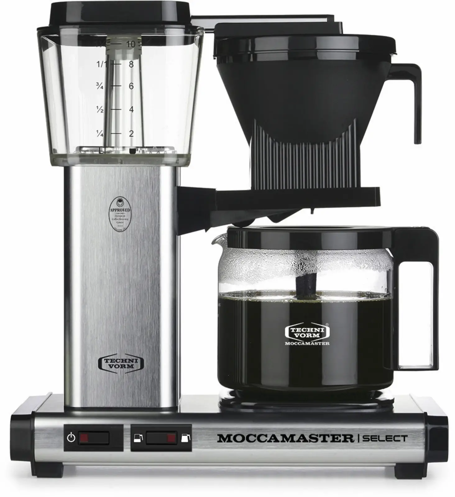 Moccamaster KBG Select Koffiemachine - Filterkoffie - RVS