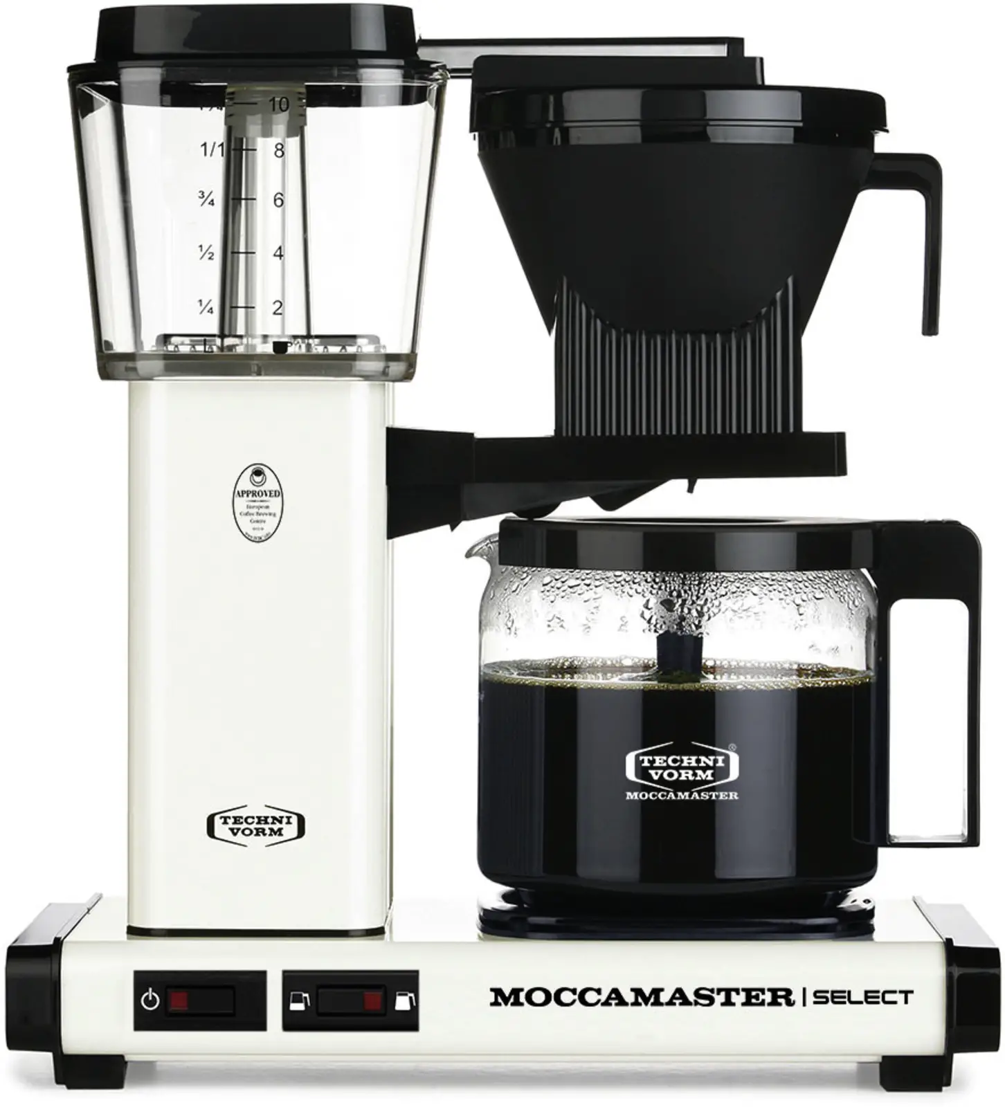 Moccamaster KBG Select Off-White koffiezetapparaat