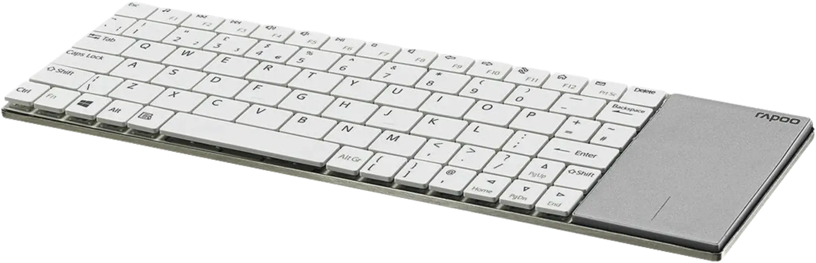 Rapoo E2710 Wireless Multimedia Touchpad Keyboard wit