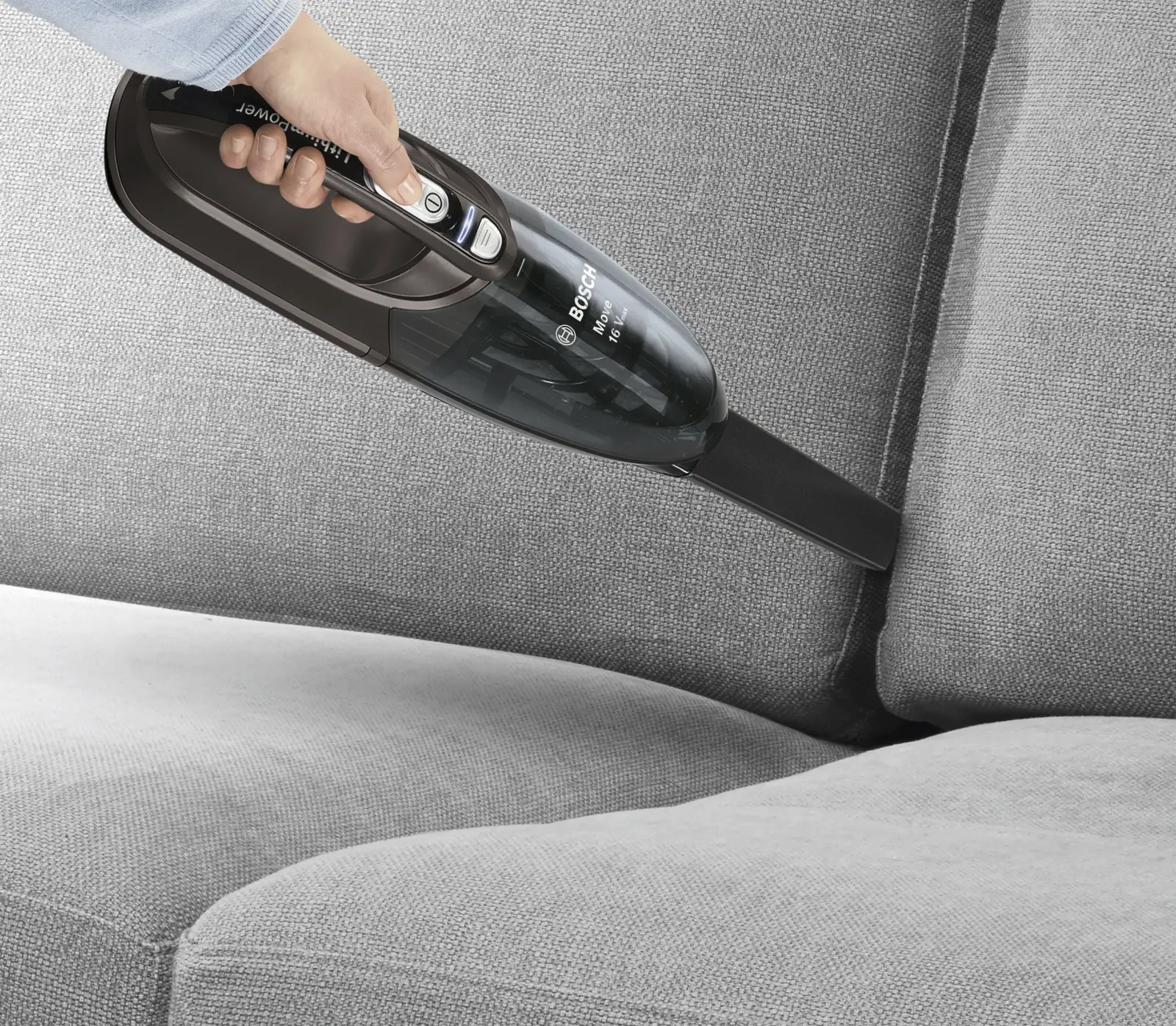 BOSCH BHN16L Move Kruimelzuiger - Zwart