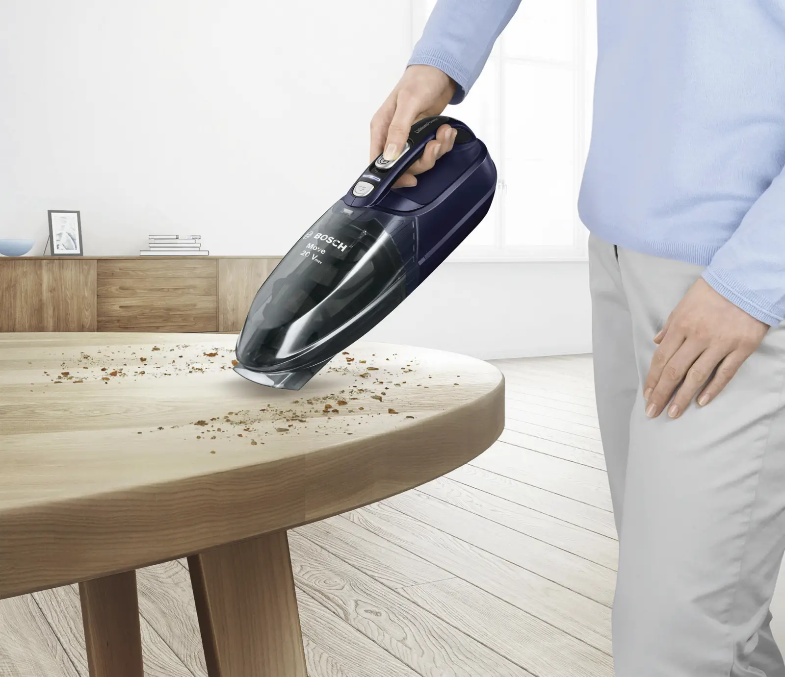 Bosch BHN20L Move Lithium kruimelzuiger