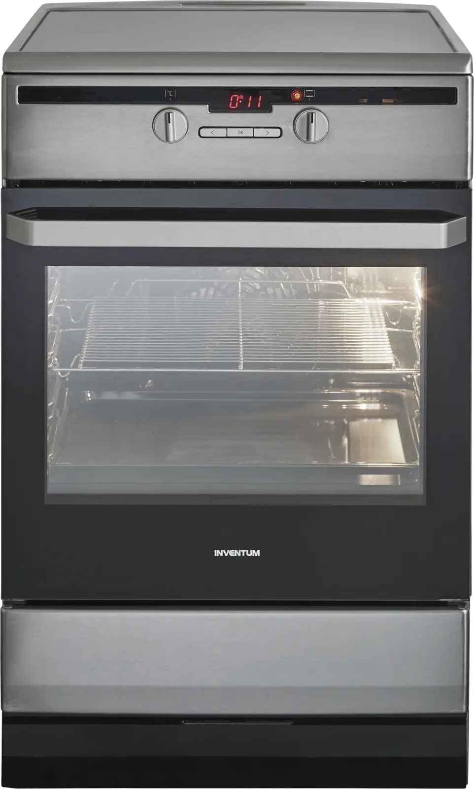 Inventum VFI6042RVS inductie fornuis