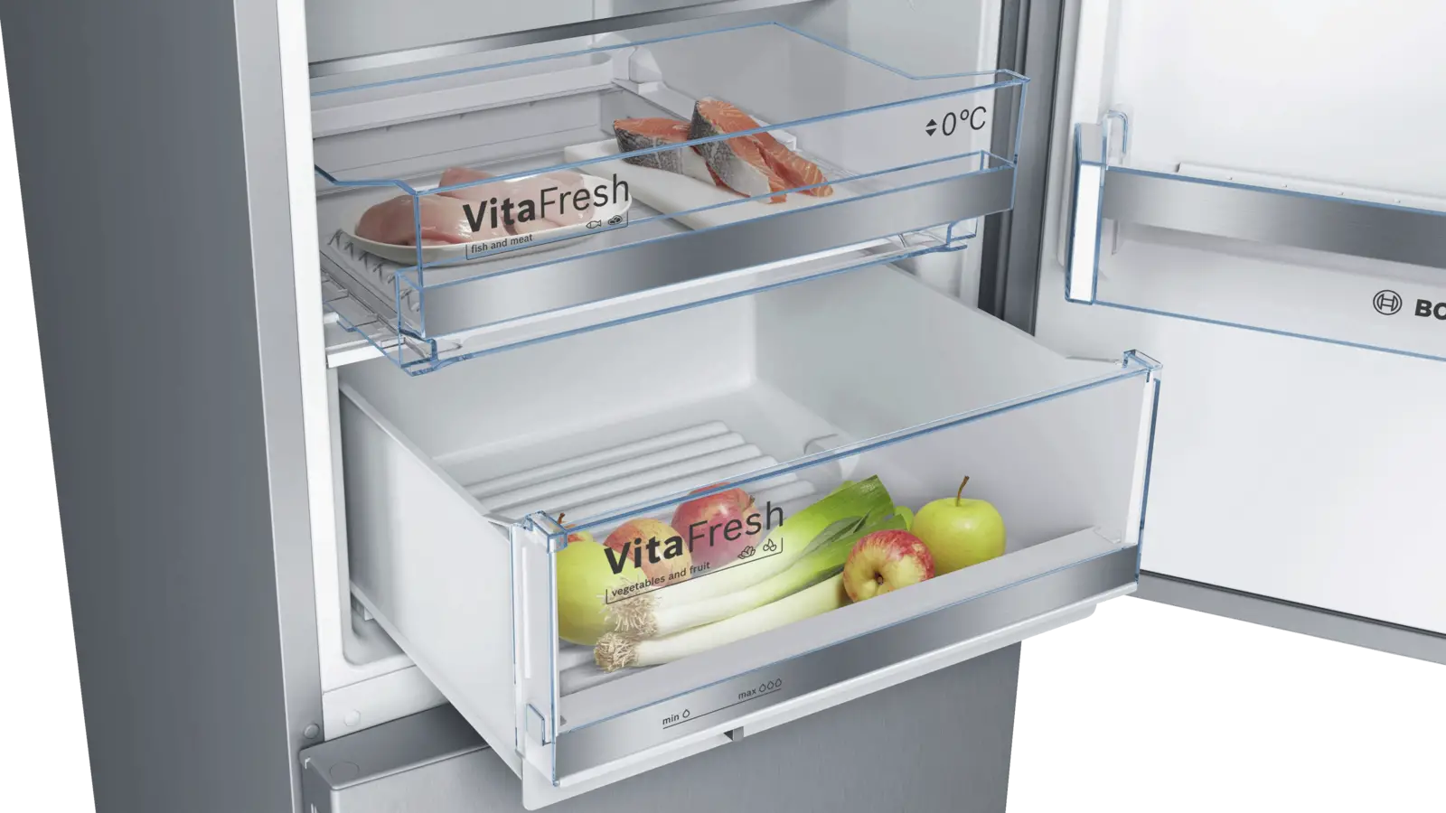 BOSCH KGE36ALCA Serie 6 Koel-vriescombinatie