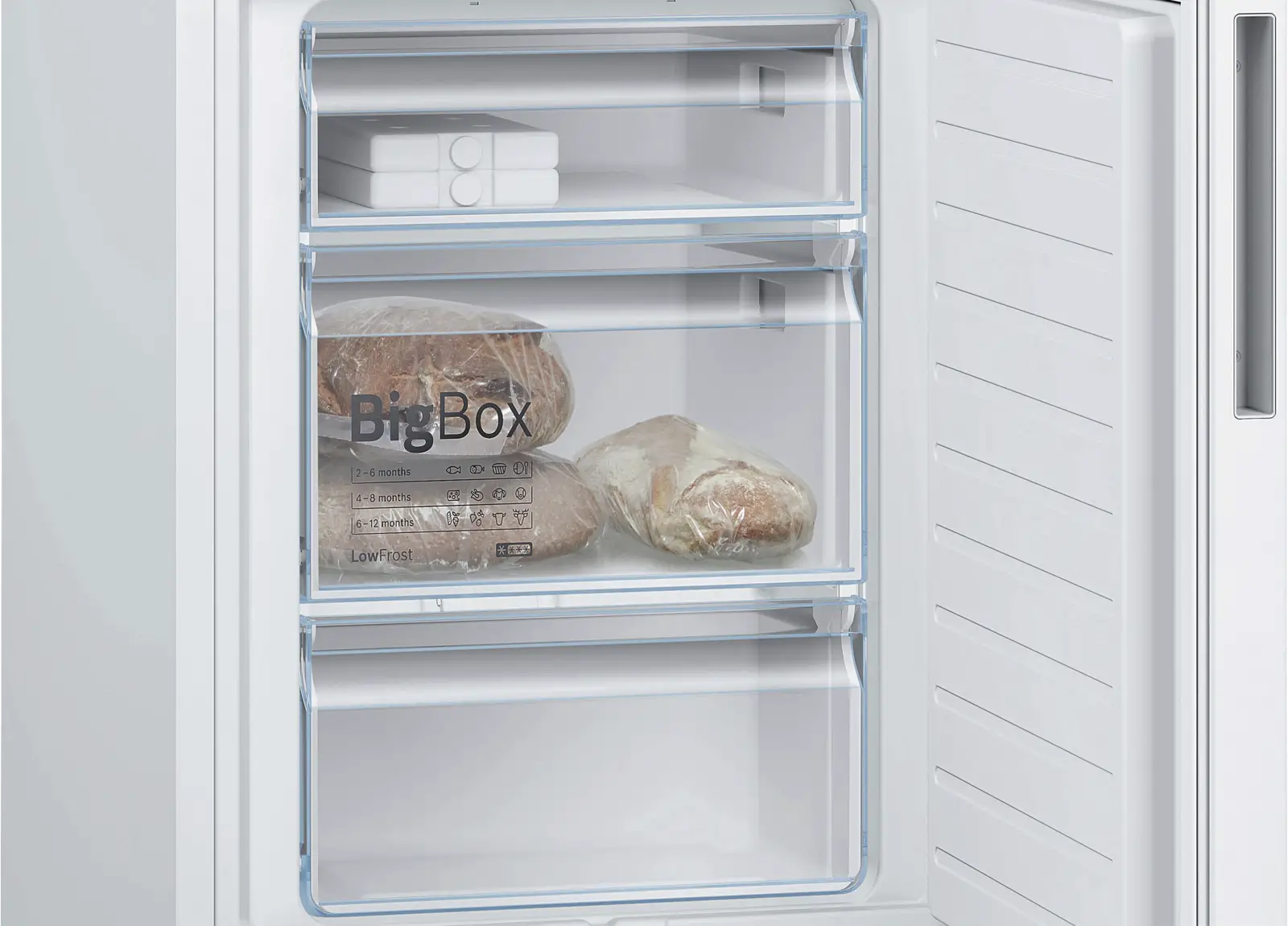 BOSCH KGE36AWCA Serie 6 Koel-vriescombinatie