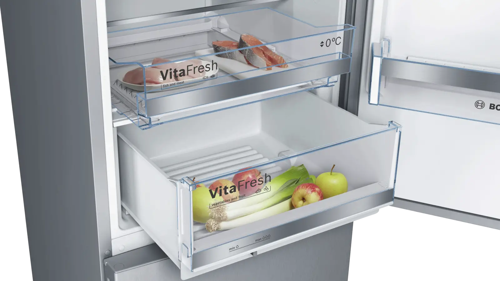 BOSCH KGE39ALCA Serie 6 Koel-vriescombinatie