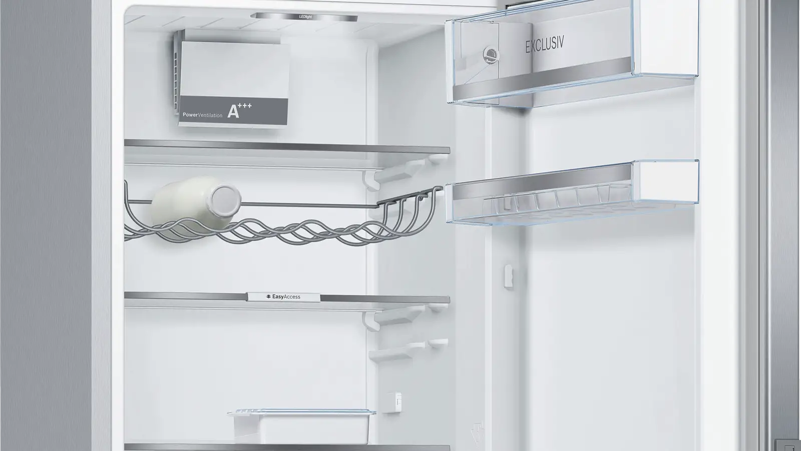 BOSCH KGE36EICP Serie 6 EXCLUSIV Koel-vriescombinatie