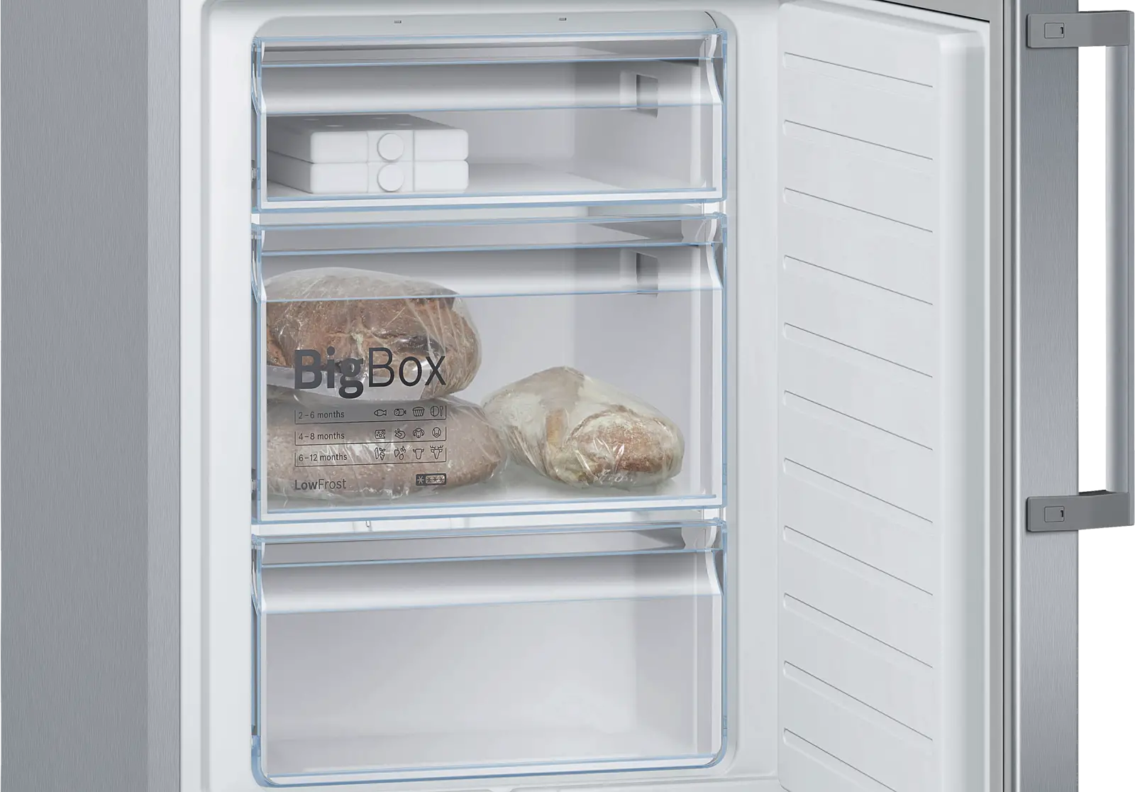 BOSCH KGE36EICP Serie 6 EXCLUSIV Koel-vriescombinatie
