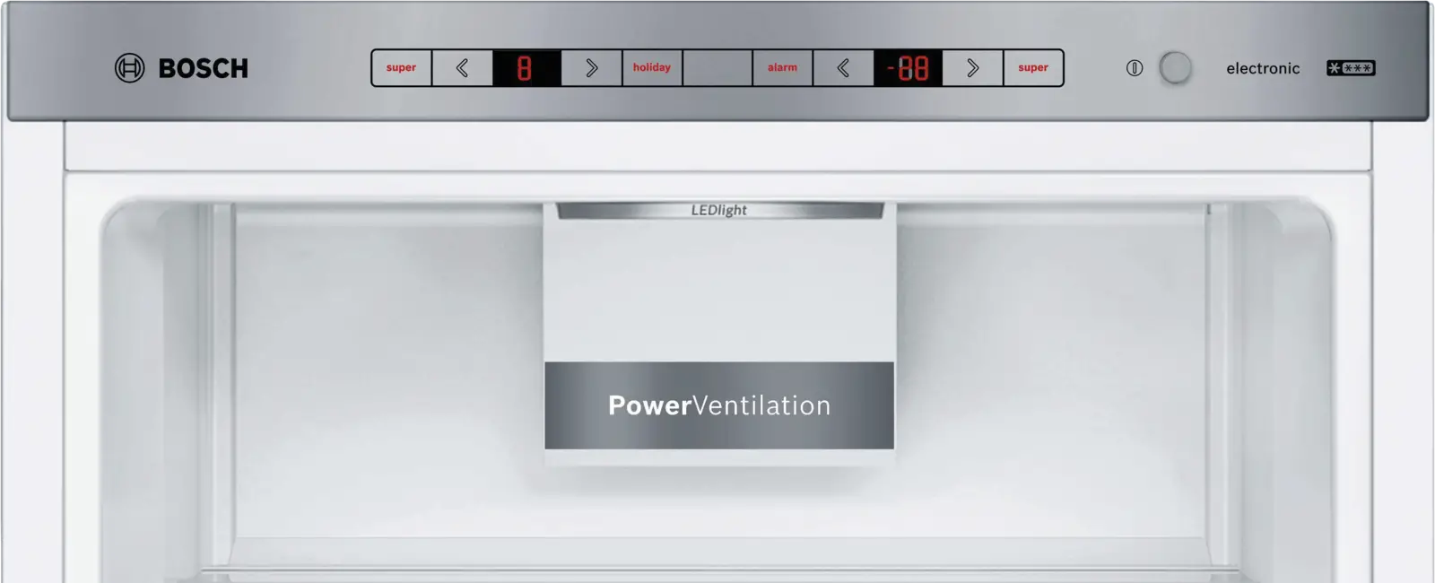 BOSCH KGE36EWCP Serie 6 EXCLUSIV Koel-vriescombinatie