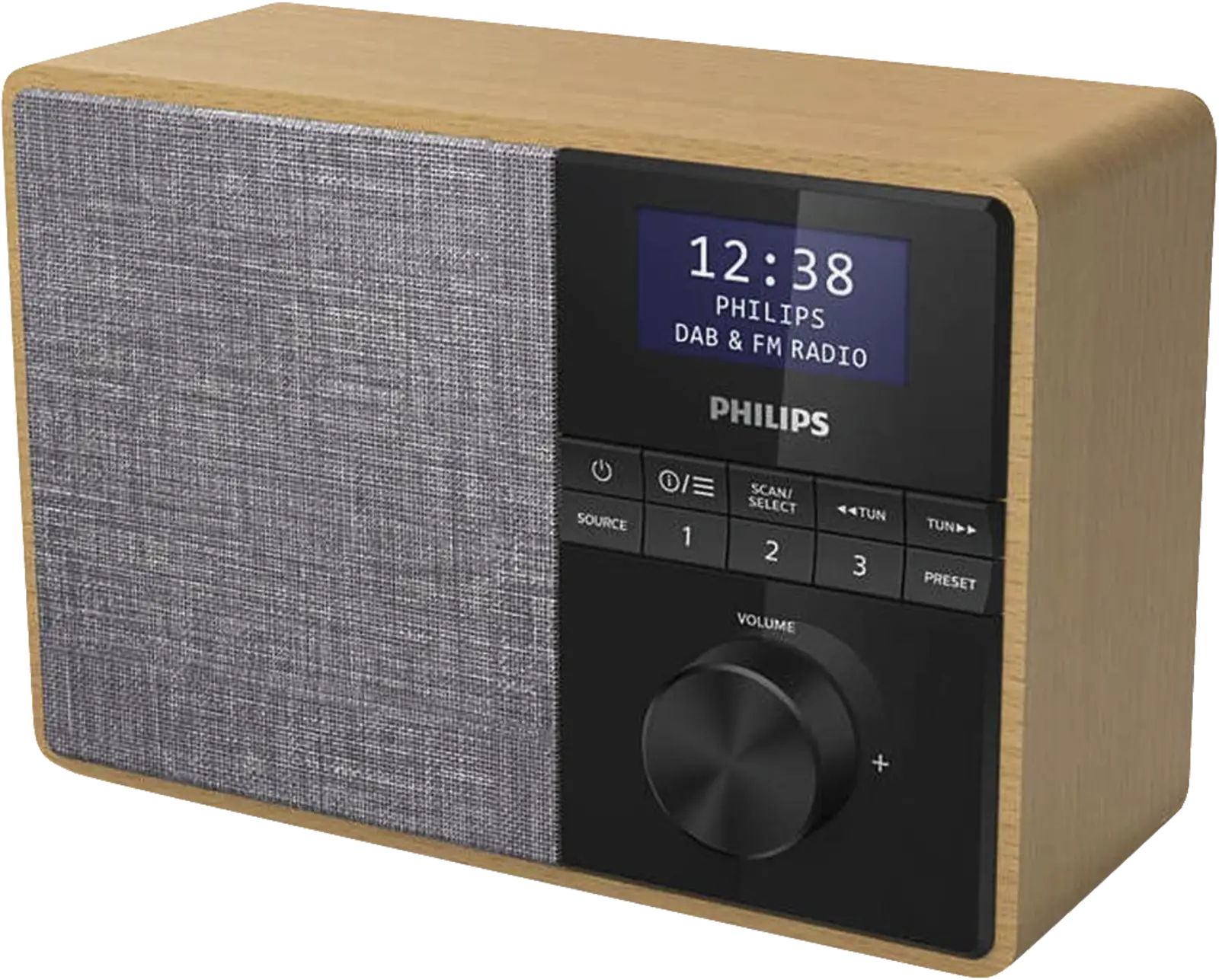 Philips TAR5505BK draagbare radio met DAB+