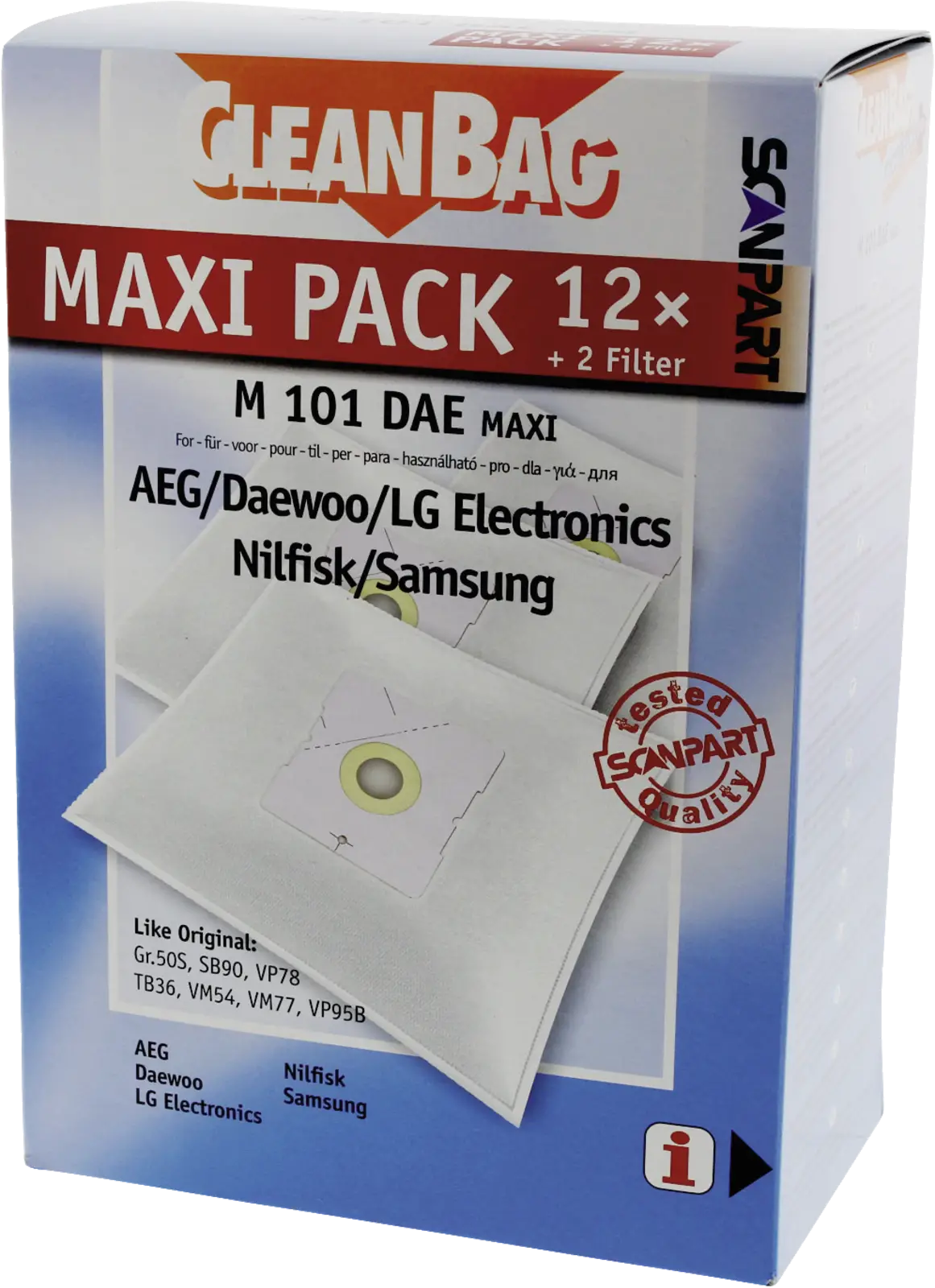 2687422101 Stofzak Samsung VP95B Maxi
