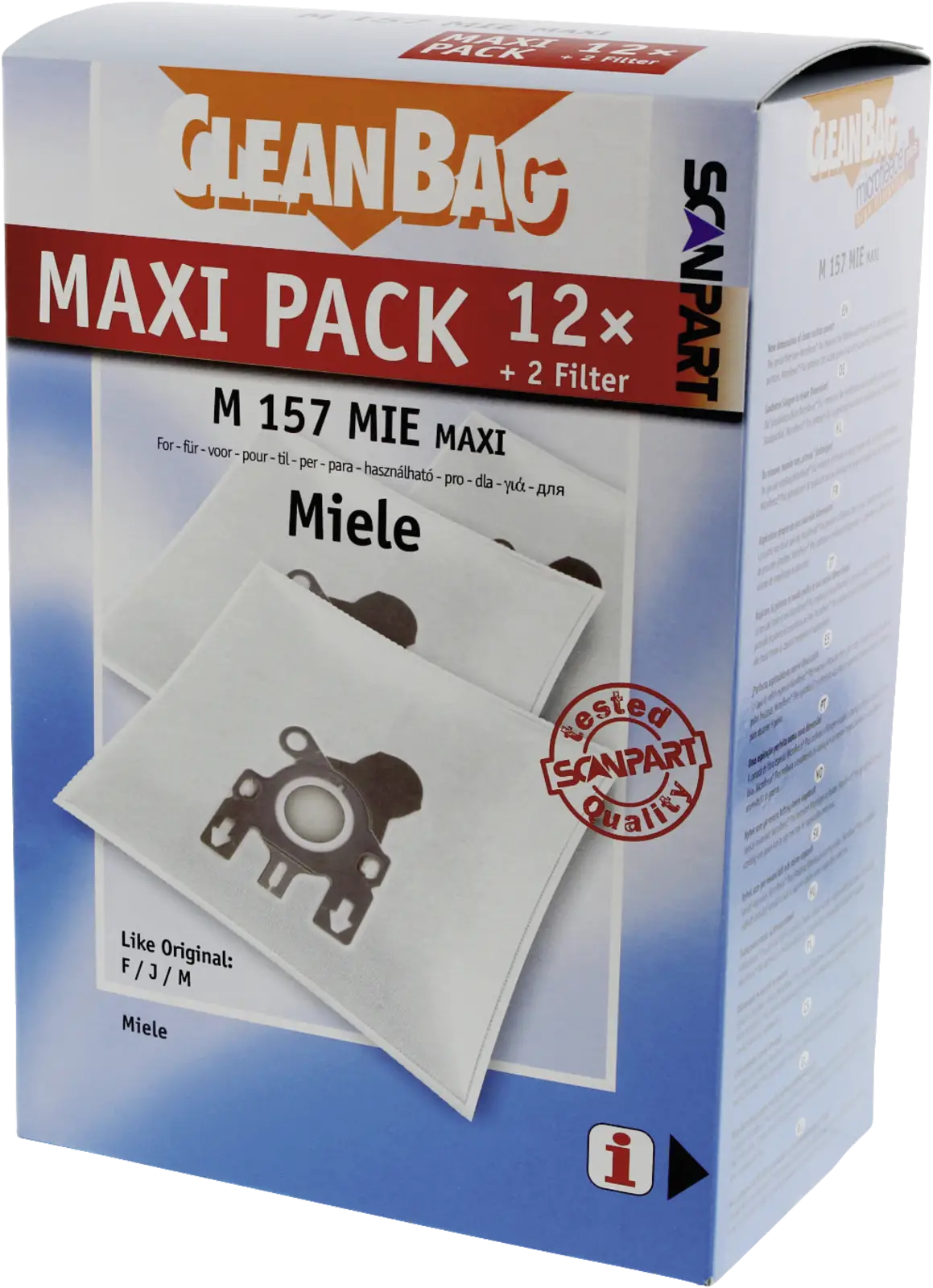 2687426157 Stofzak Miele F/J/M Maxi