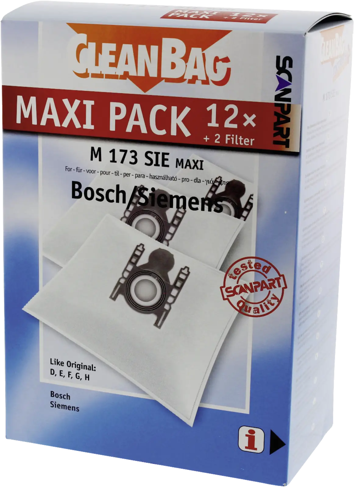 2687438173 Stofzak B/S D/E/F/G/H Maxi