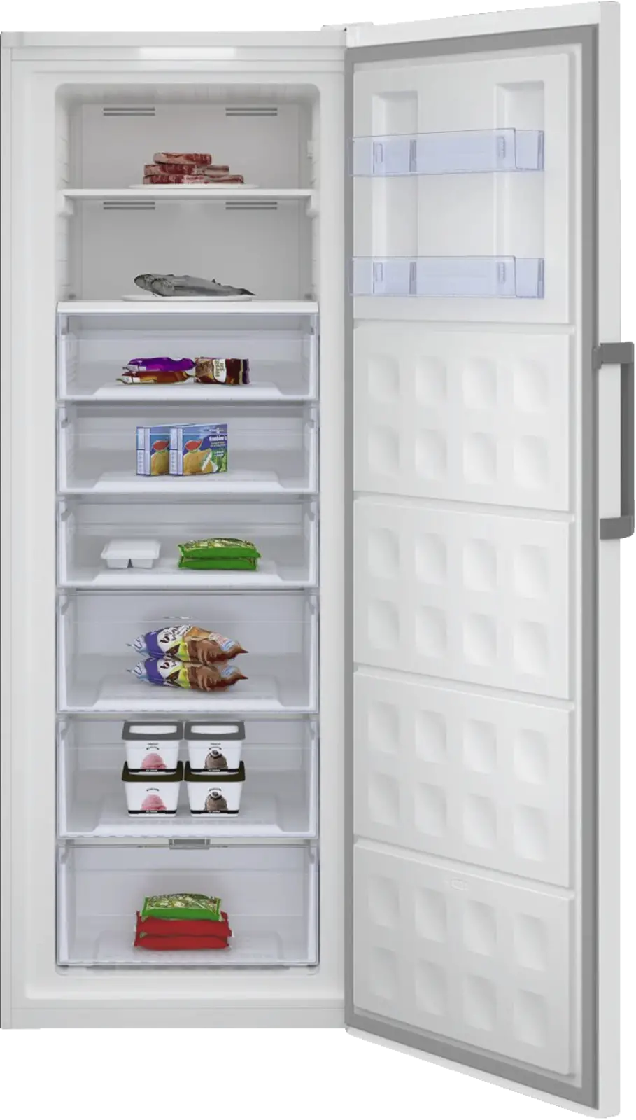 Beko RFNE448E45W Vriezer