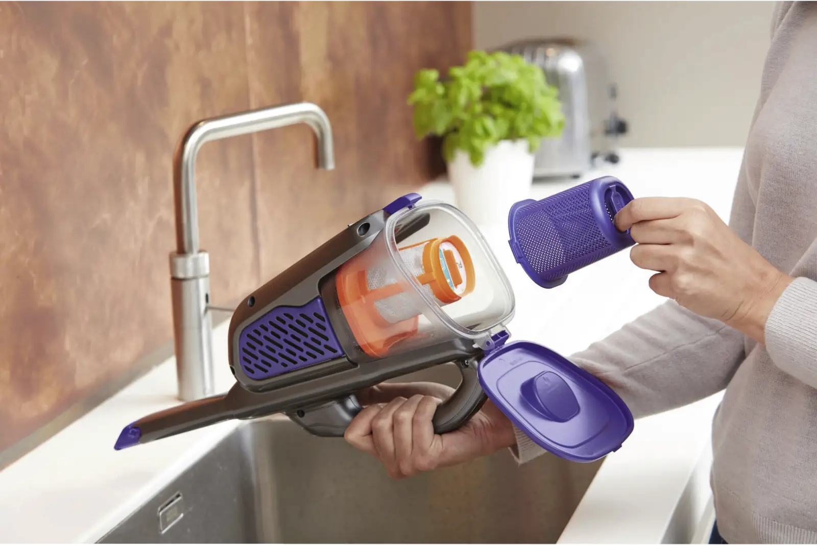 BLACK+DECKER BHHV520BFP kruimelzuiger