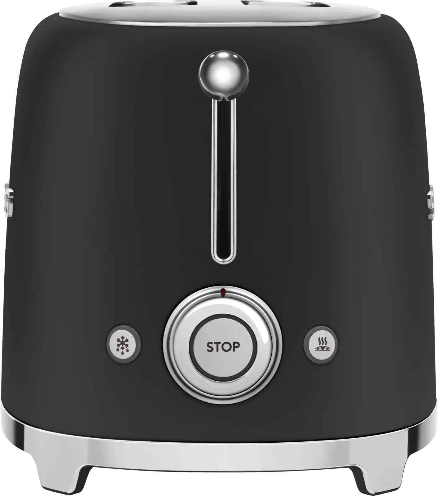 SMEG TSF01BLMEU Broodrooster 50's Style - Mat Zwart