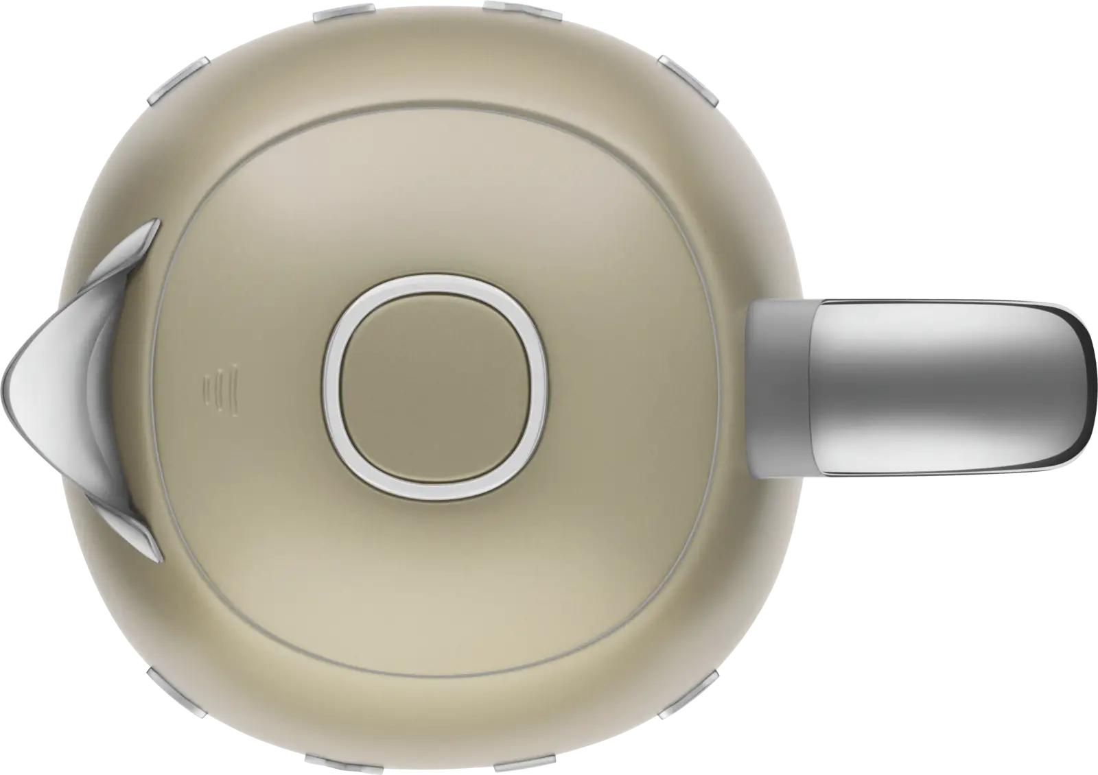 SMEG KLF03CHMEU 50's Style Waterkoker - Champagne