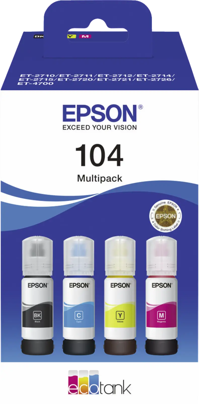 Epson EcoTank 104 inkt multipack