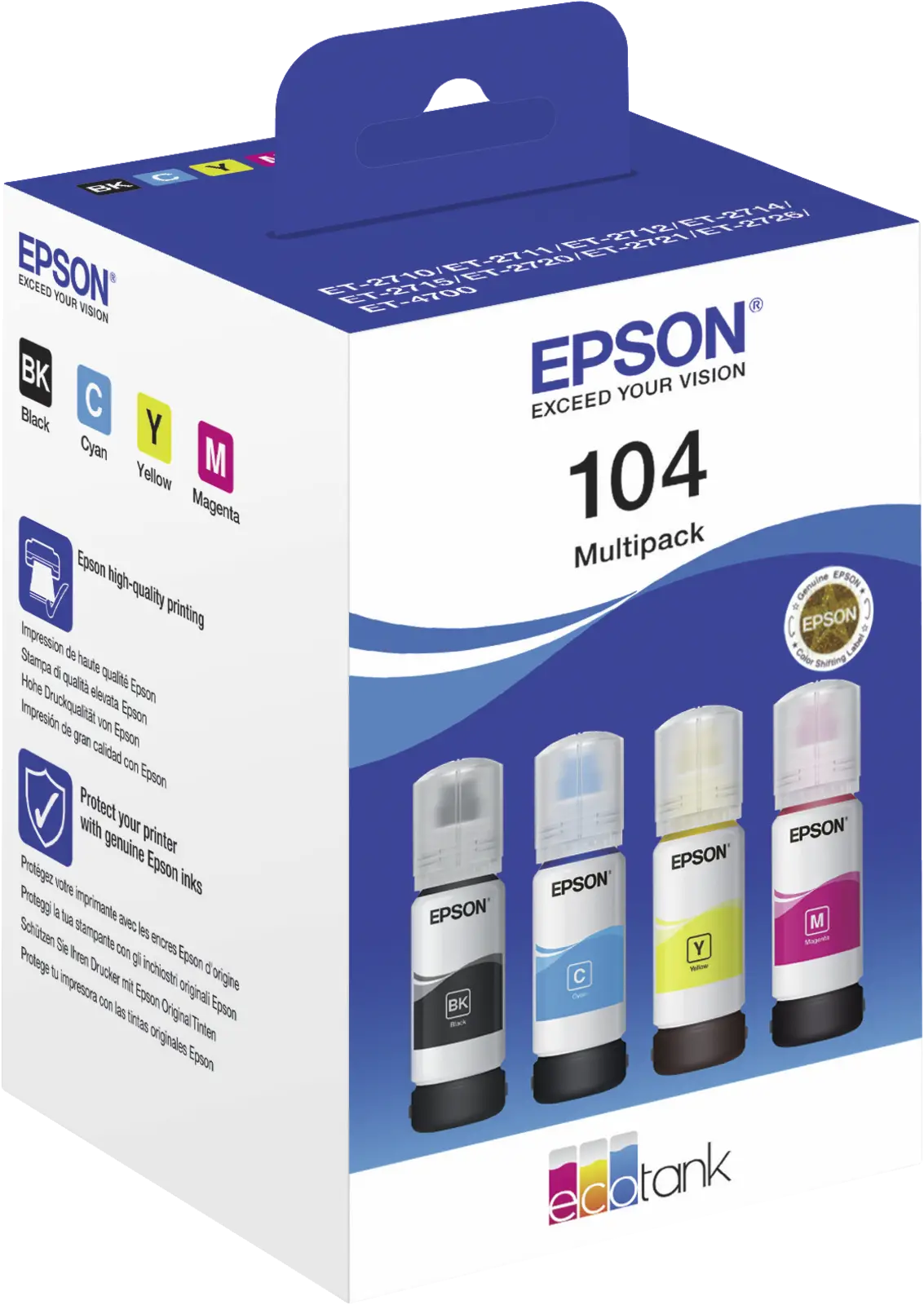 Epson EcoTank 104 inkt multipack