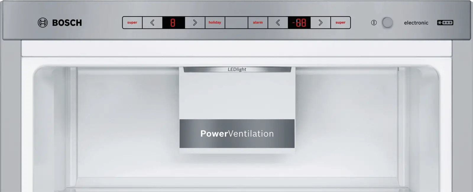 BOSCH KGE398IBP Serie 6 Koel-vriescombinatie
