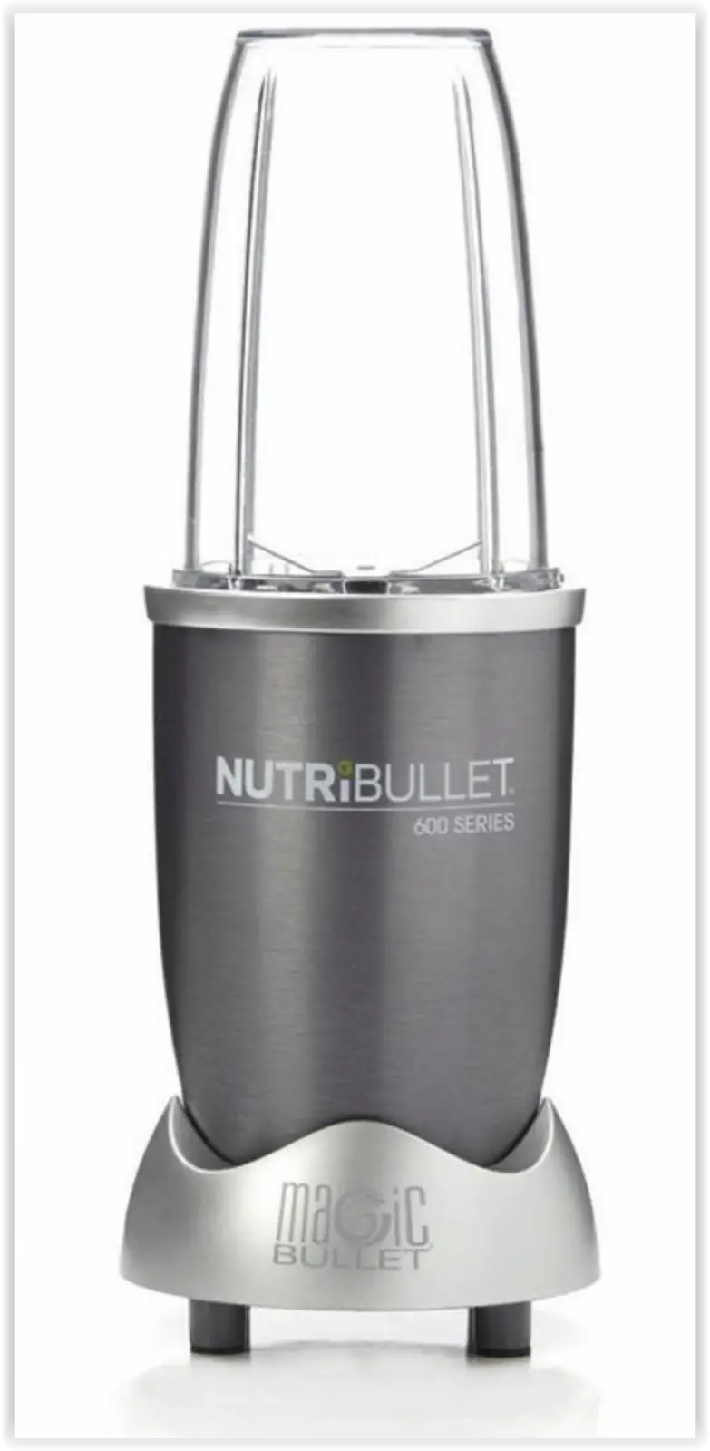 NutriBullet Magic Bullet 600W 5-delig - Grijs