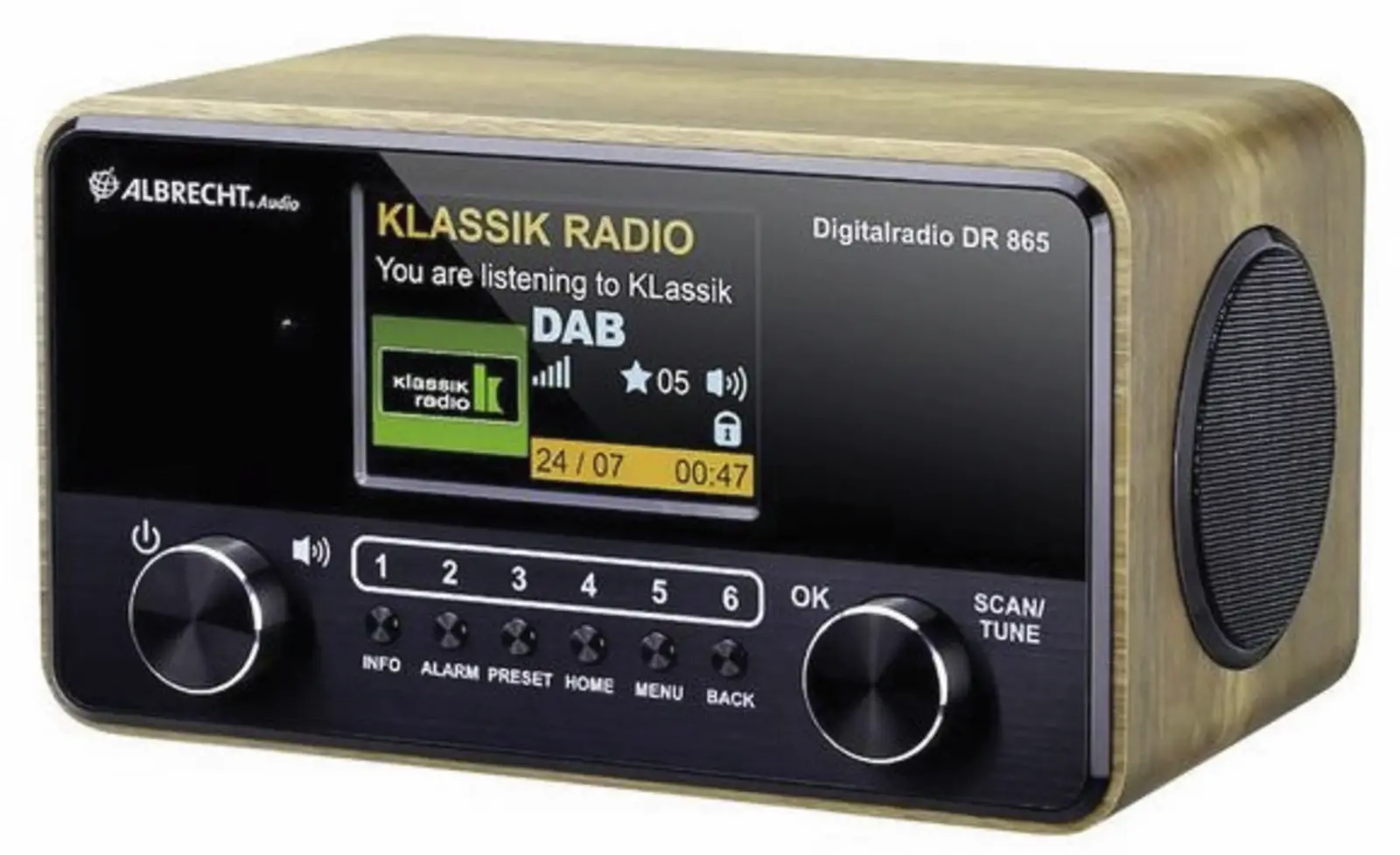 Albrecht DR 865 DAB+ seniorenradio