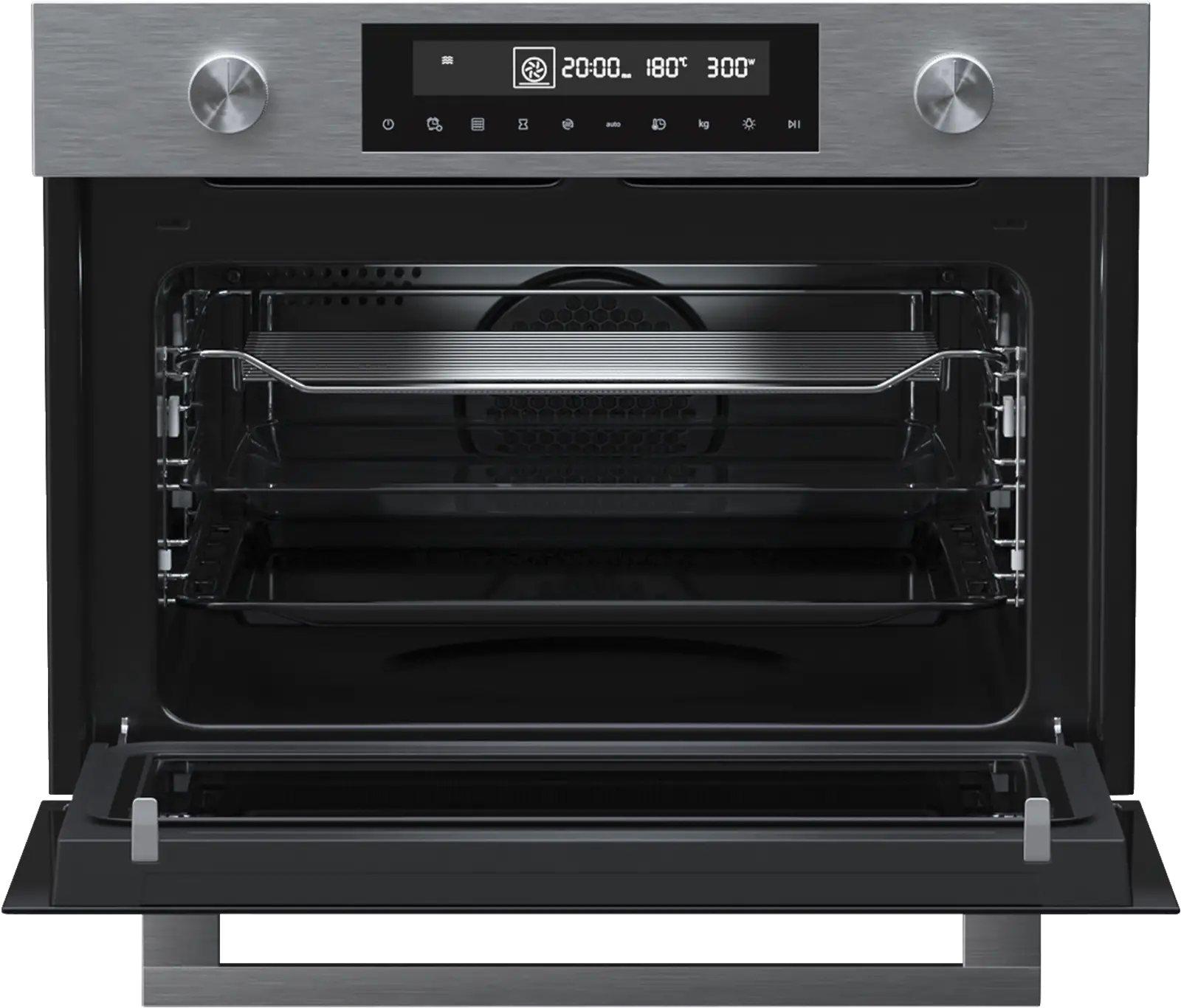 ETNA CM450RVS Inbouw Oven met Magnetronfunctie - Nis 45 cm