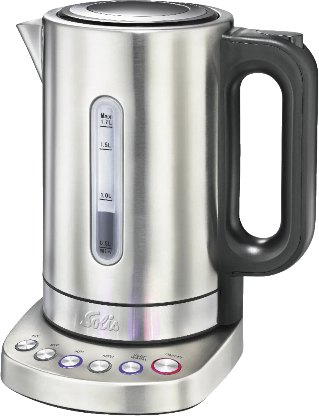 Solis 5516 Vario Temp Kettle Waterkoker - Zilver