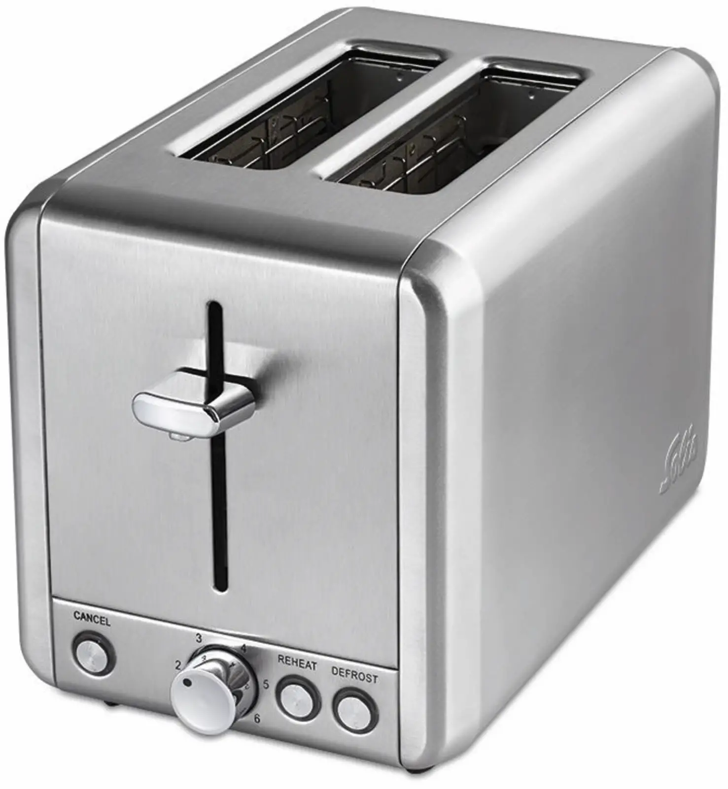 Solis 8002 Toaster Steel - Broodrooster - RVS 