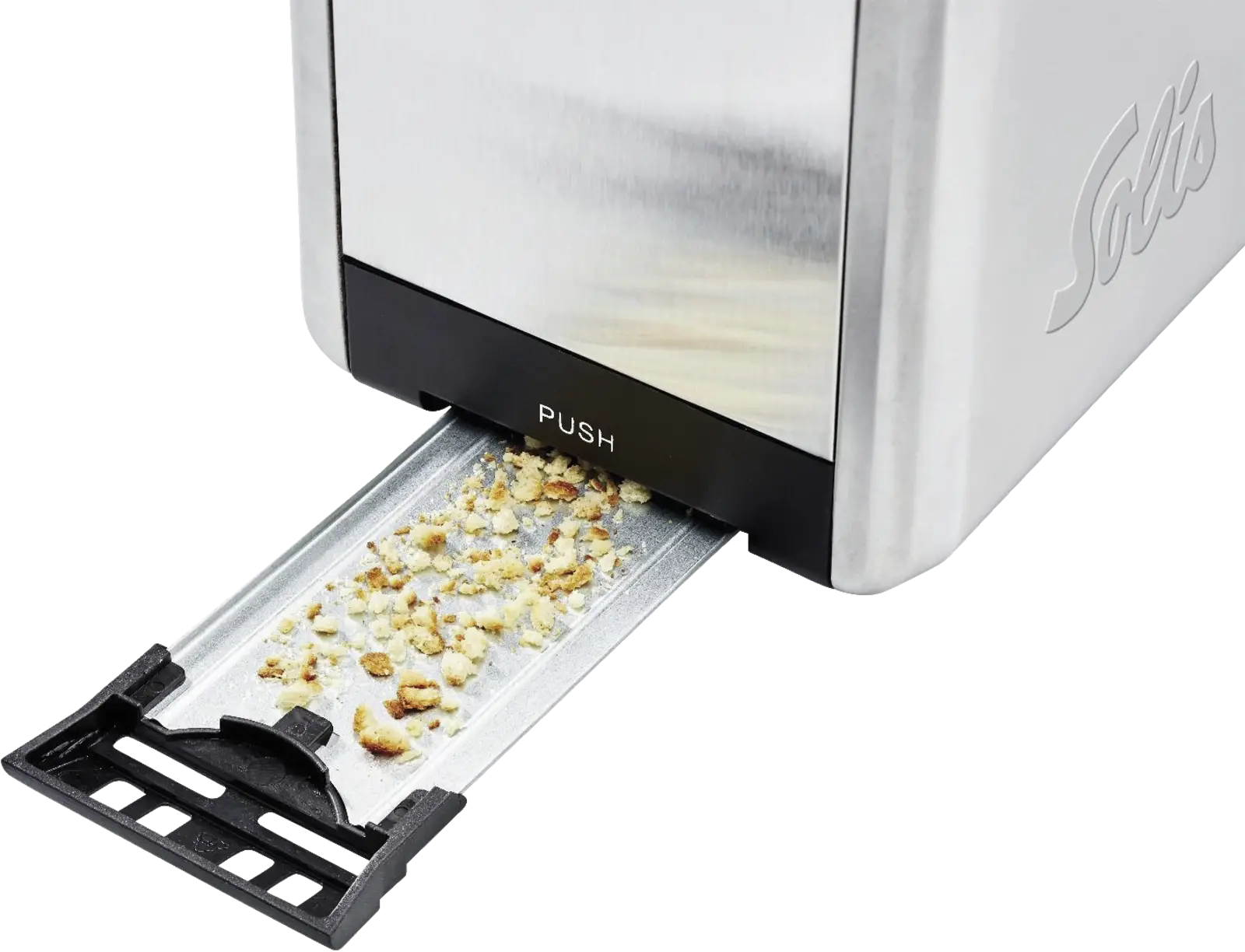 Solis 8002 Toaster Steel - Broodrooster - RVS 