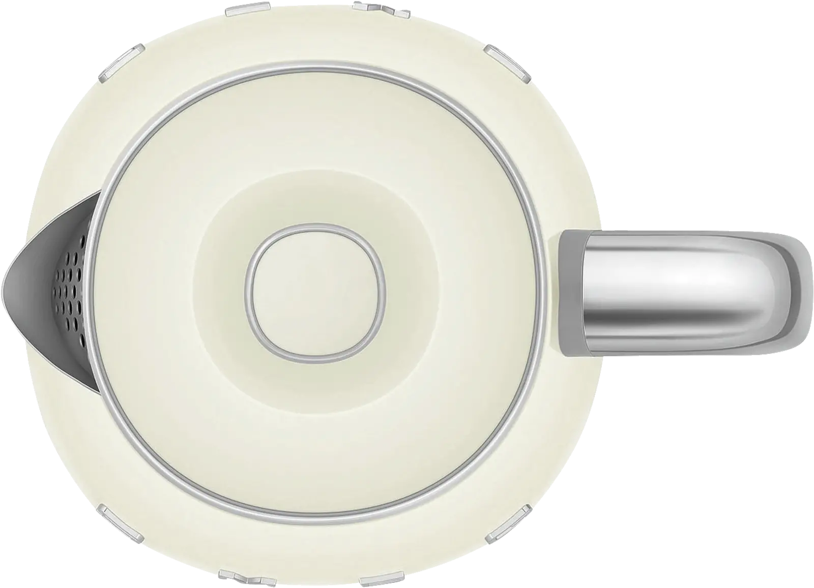 SMEG KLF05CREU Mini Waterkoker 50's Style - Creme