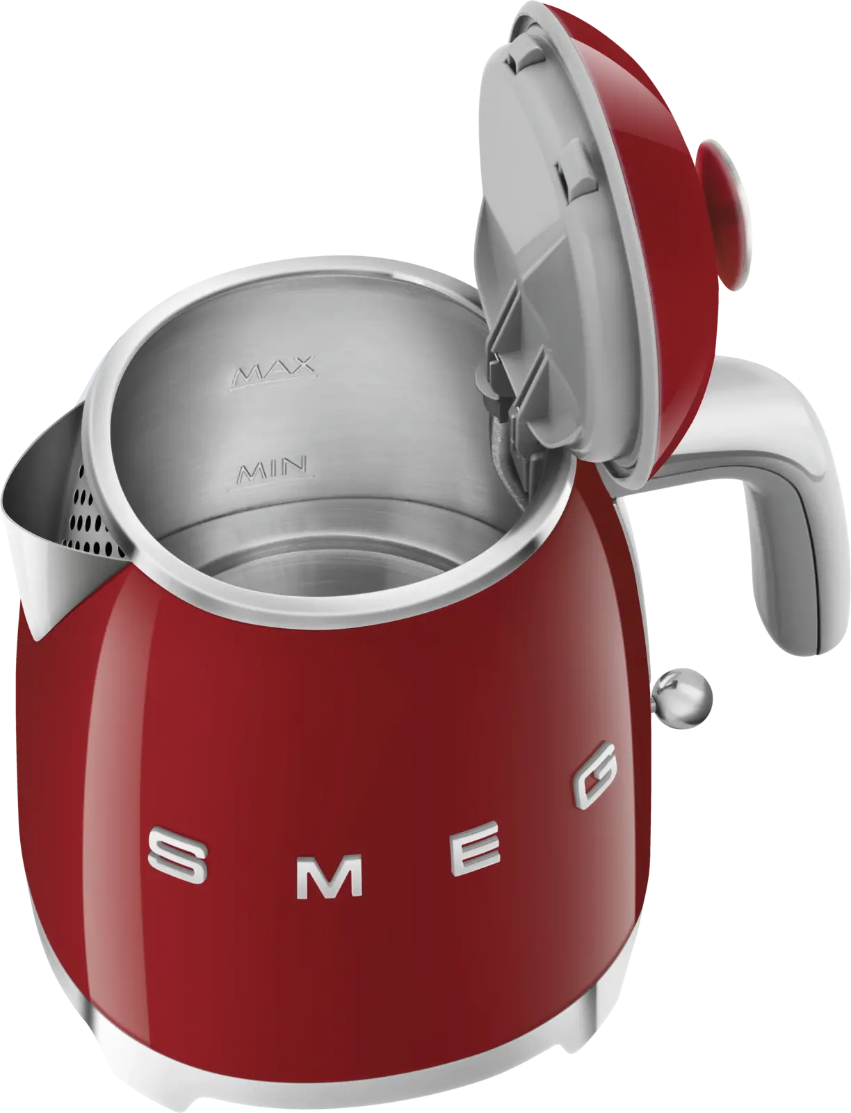 SMEG KLF05RDEU Mini Waterkoker 50's Style - Rood