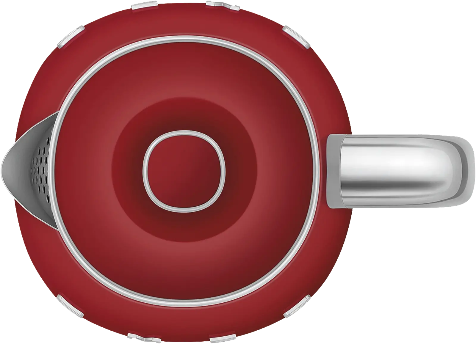 SMEG KLF05RDEU Mini Waterkoker 50's Style - Rood