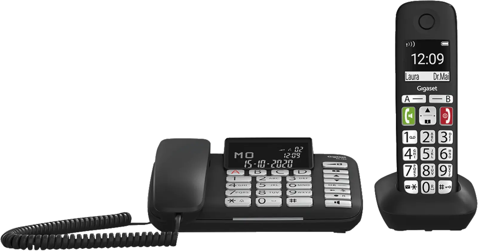 Gigaset DL780 Plus draadloze en vaste huistelefoon