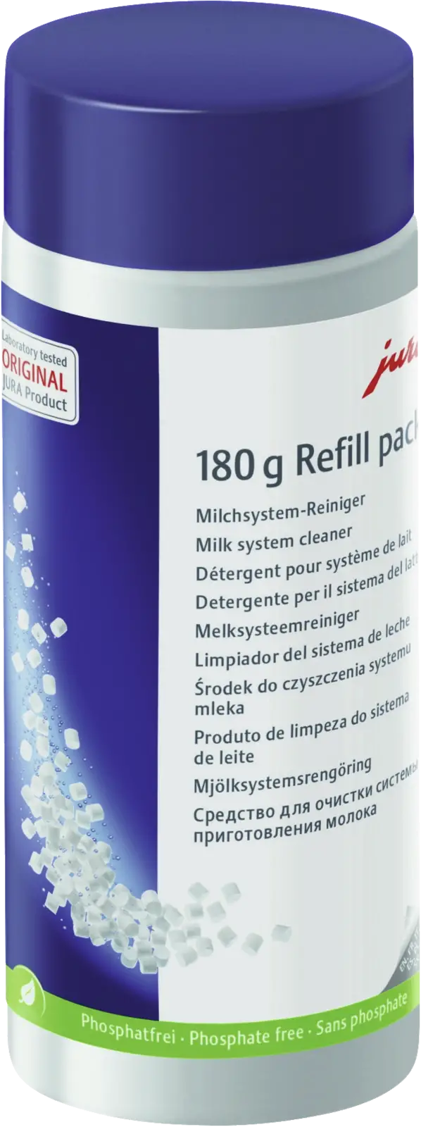 JURA Professional-Line Melksysteemreiniger Navulling 180 Gram 