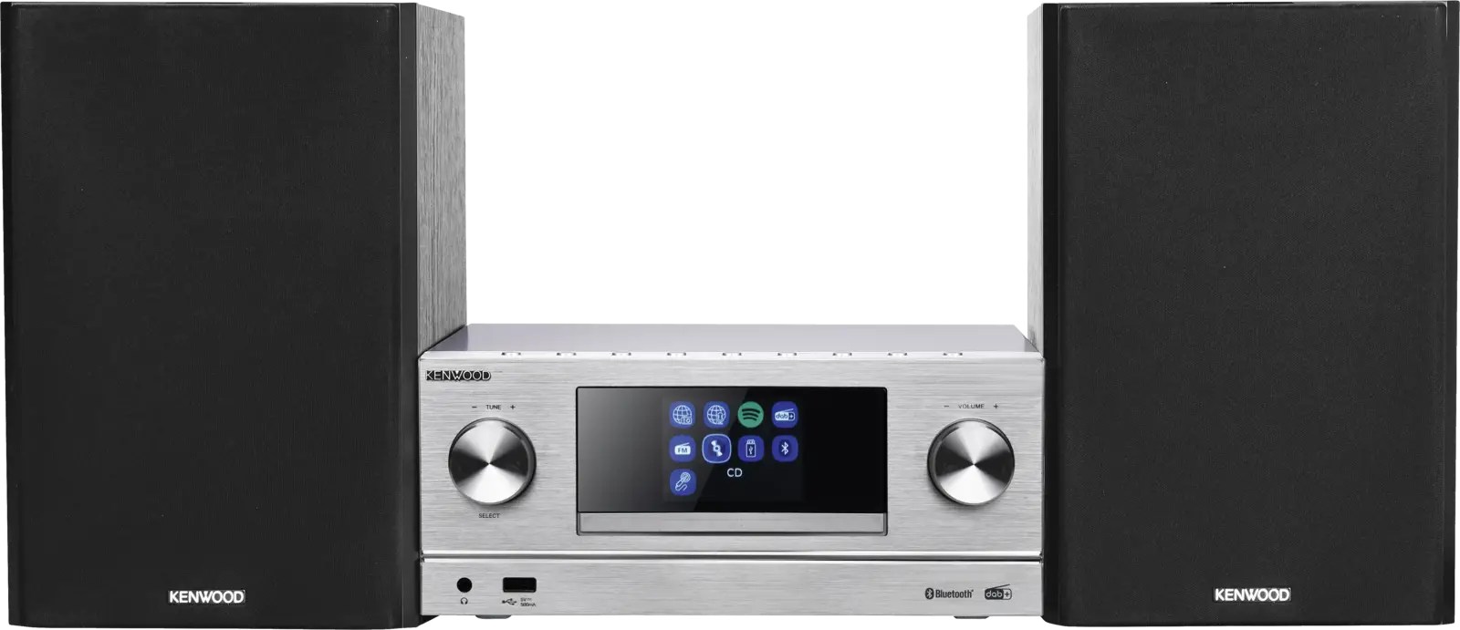 Kenwood M-9000S-S stereo set met DAB+