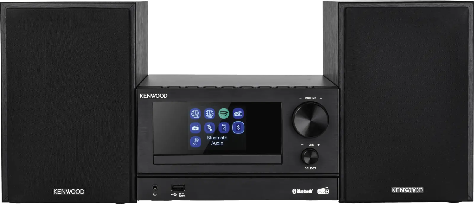 Kenwood M-7000S-B stereo set met DAB+