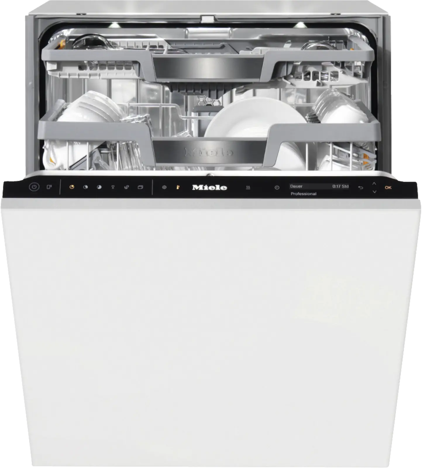 Miele PFD 104 SCVi XXL Professional volledig geïntegreerde vaatwasser